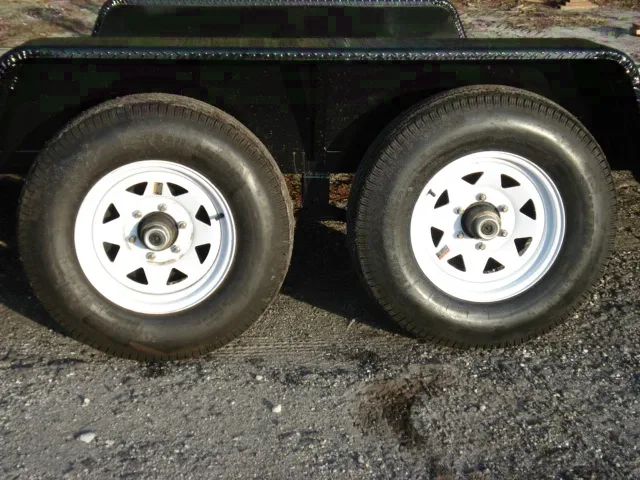 16ft Equipment Trailer w/5200lb Tandem Axles