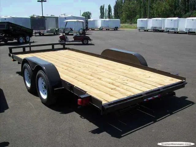 Equipment 16ft Tandem 5200lb Axle Black