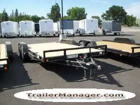 18ft TA Equipment Trailer w/Electric Brakes