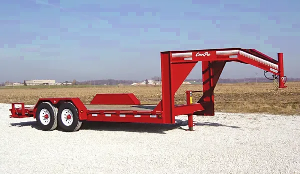 18FT GOOSENECK EQUIPMENT TRAILER