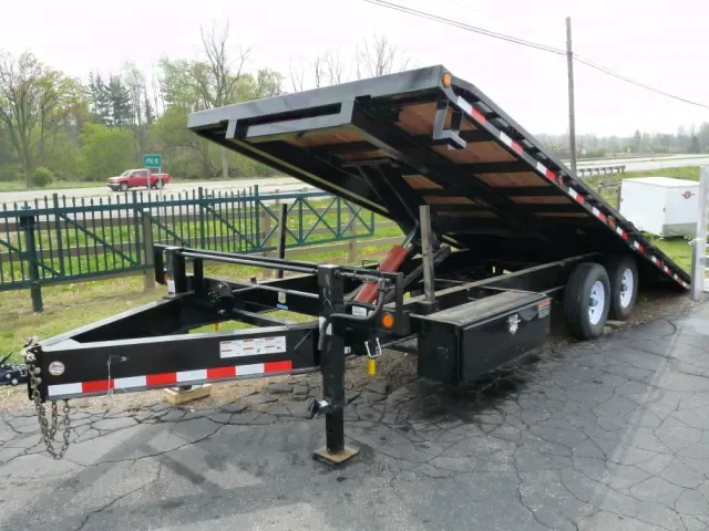 22FT BP TILT DECK TRAILER