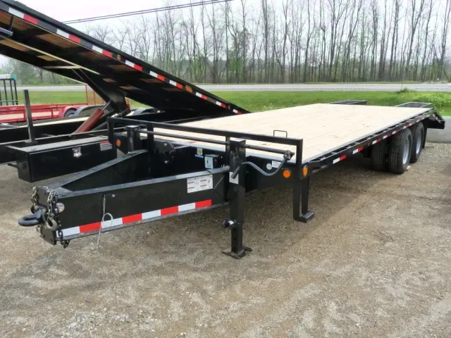 24ft Pintle Hitch Equipment Trailer