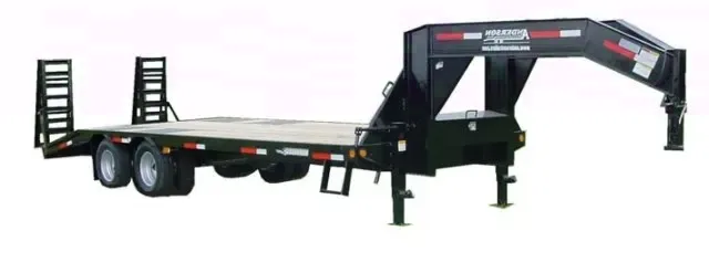 20FT PLUS 5 FOOT DOVETAIL FLATBED TRAILER