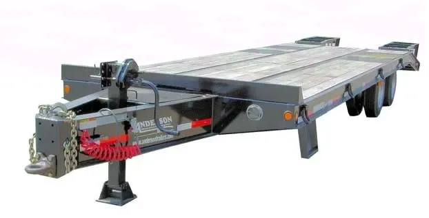 24FT PINTLE HITCH HEAVY DUTY EQUIPMENT TRAILER