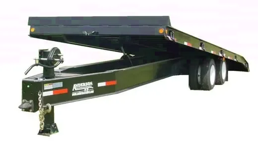 30FT EQUIPMENT TRAILER W/DUAL 15000LB OIL BATH AXLES