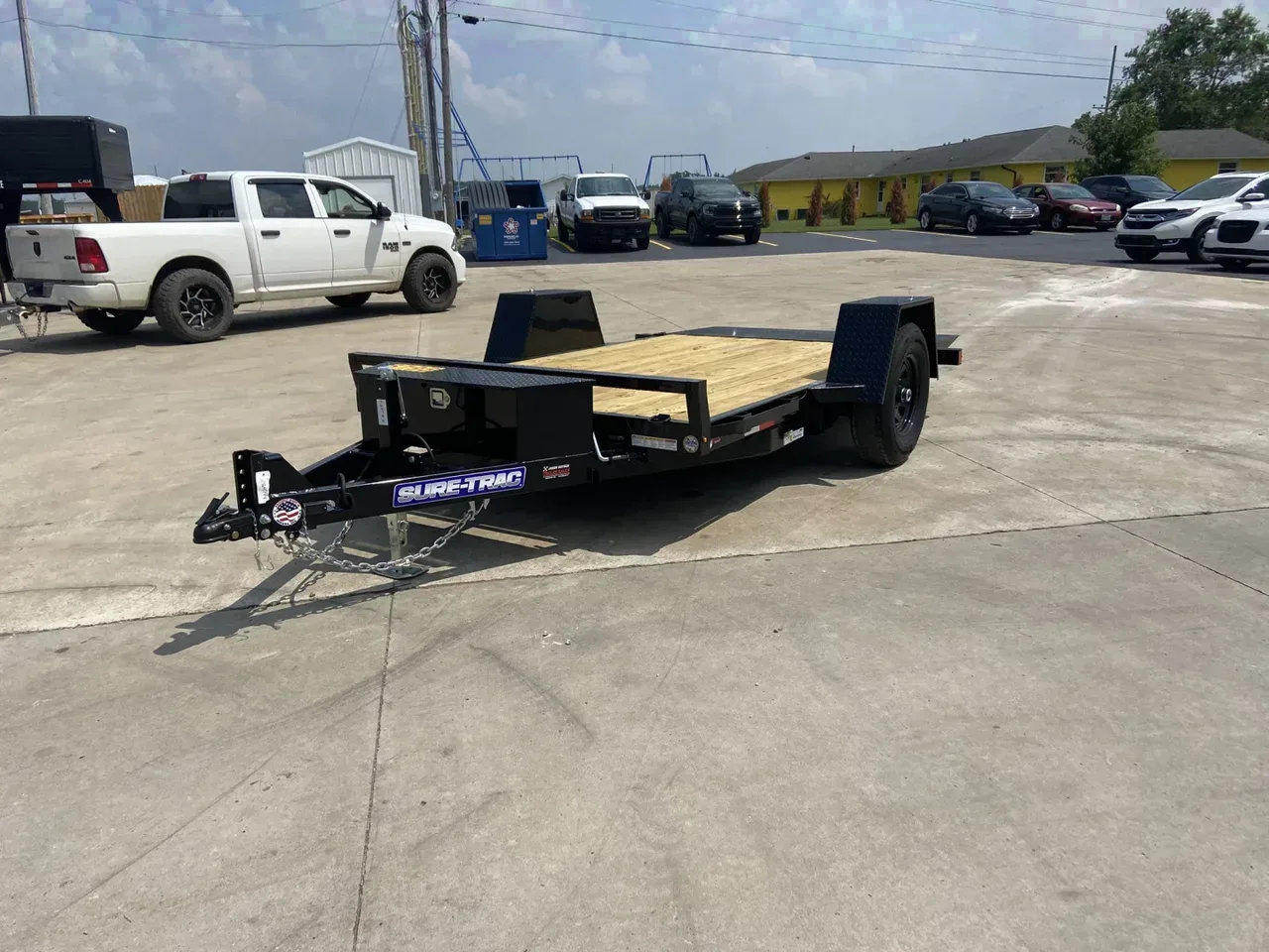 Sure-Trac 12' Tilt Equipment Trailer
