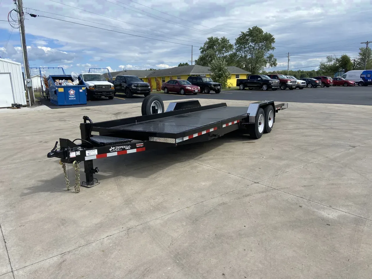 2025 Imperial Equipment Trailer Split floor