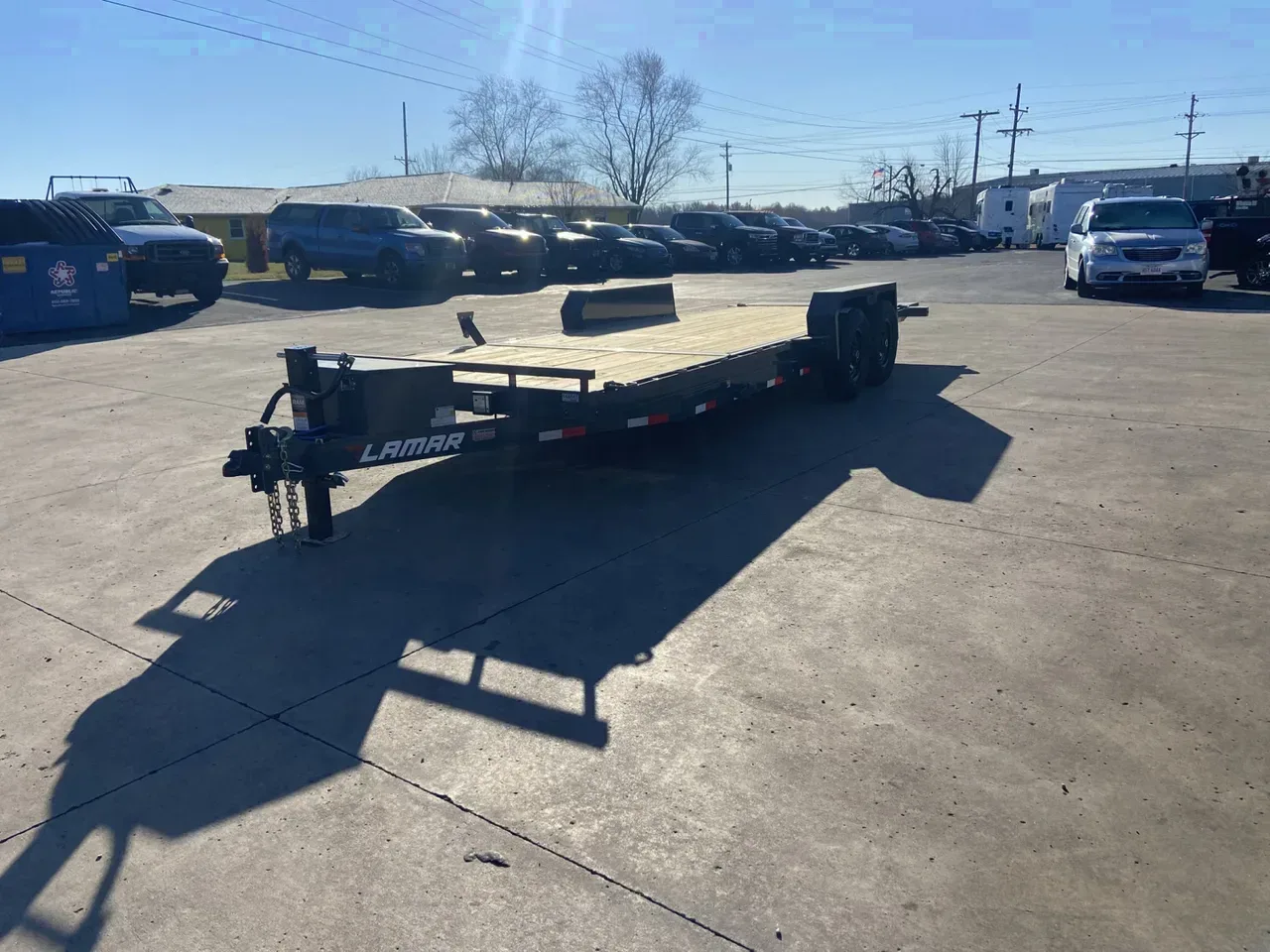 2026 Lamar 16+6 tilt equipment 14k trailer