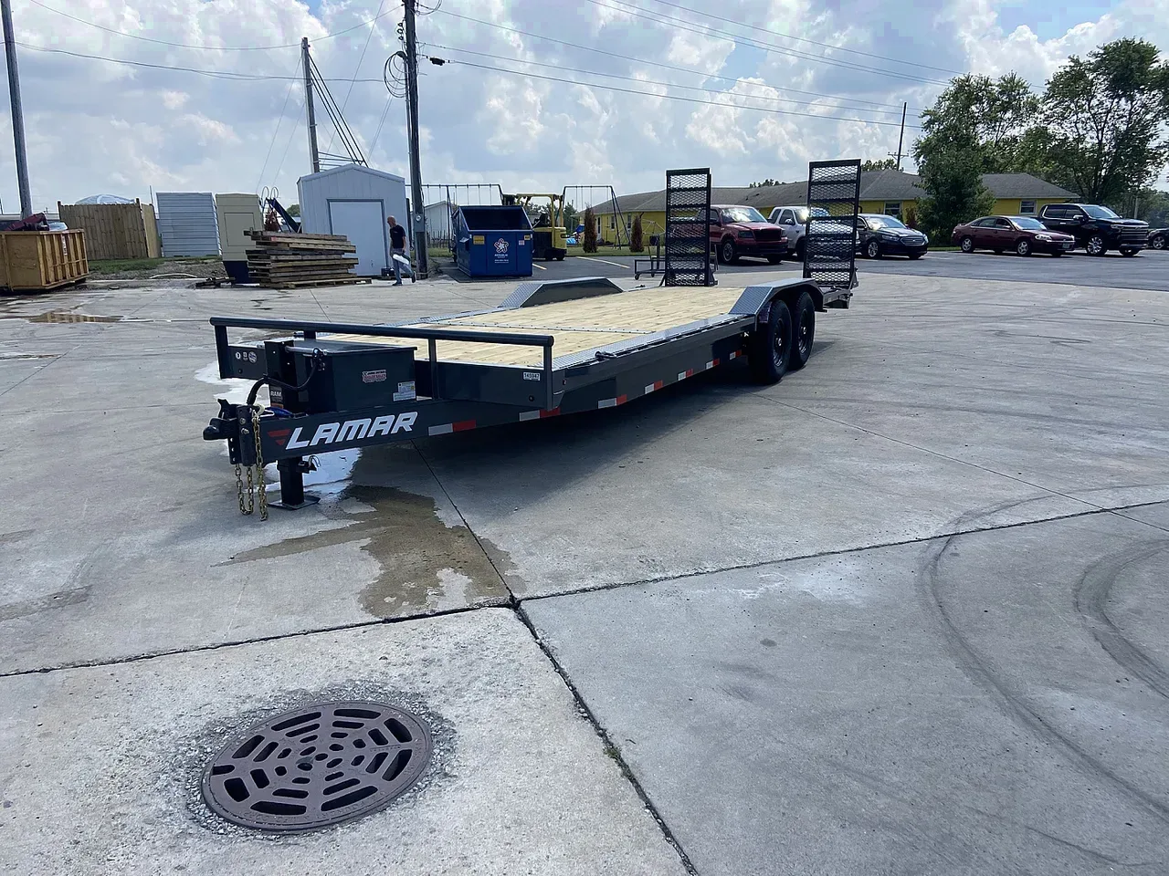 Lamar 24' Equipment Trailer