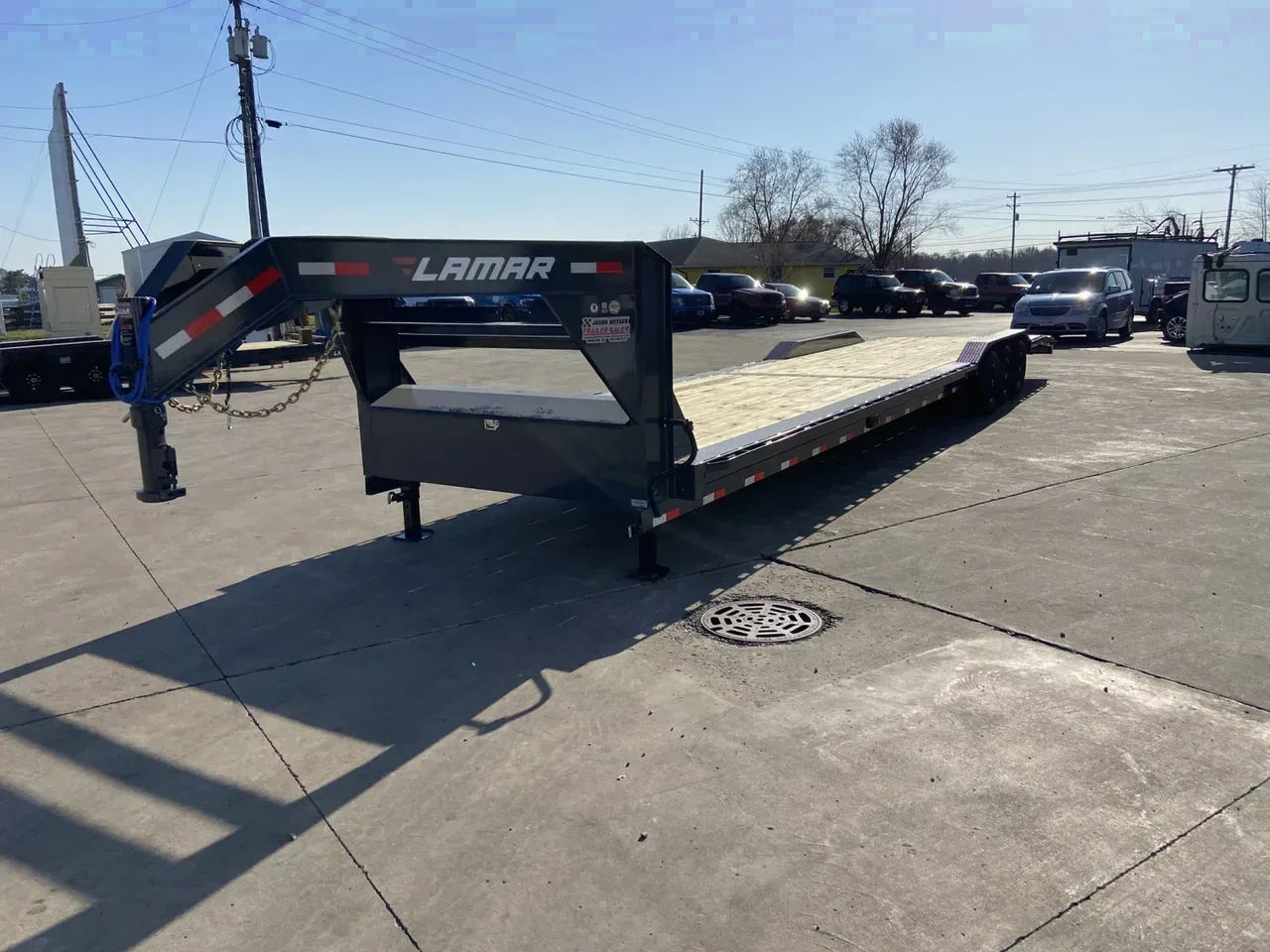 Lamar 21K Equipment Trailer 40'