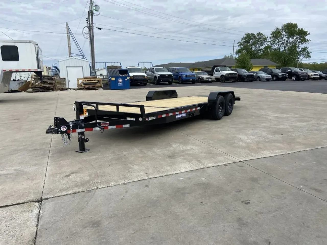 Sure-Trac 7X22 (18+4) TILT BED 14K Equipment Trailer
