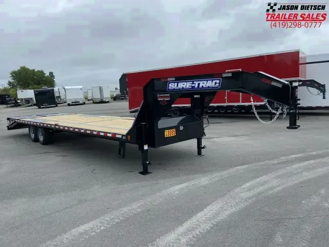 2025 Sure-Trac 8.5x30 HD Low Profile Gooseneck Flatbed Trailer - Edgerton, OH