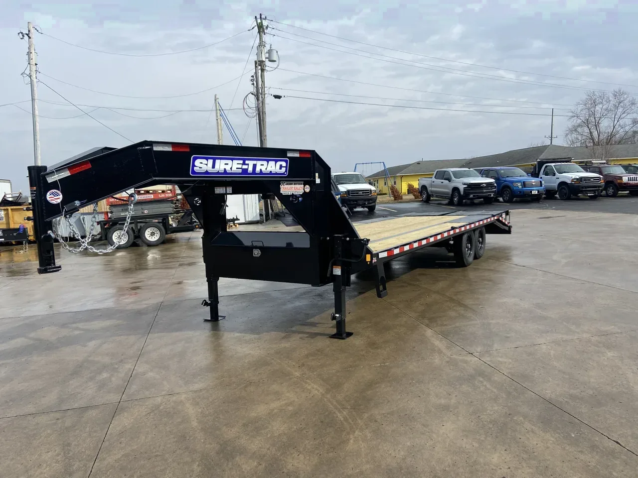 Sure-Trac 8.5X25 20+5 Equipment Trailer