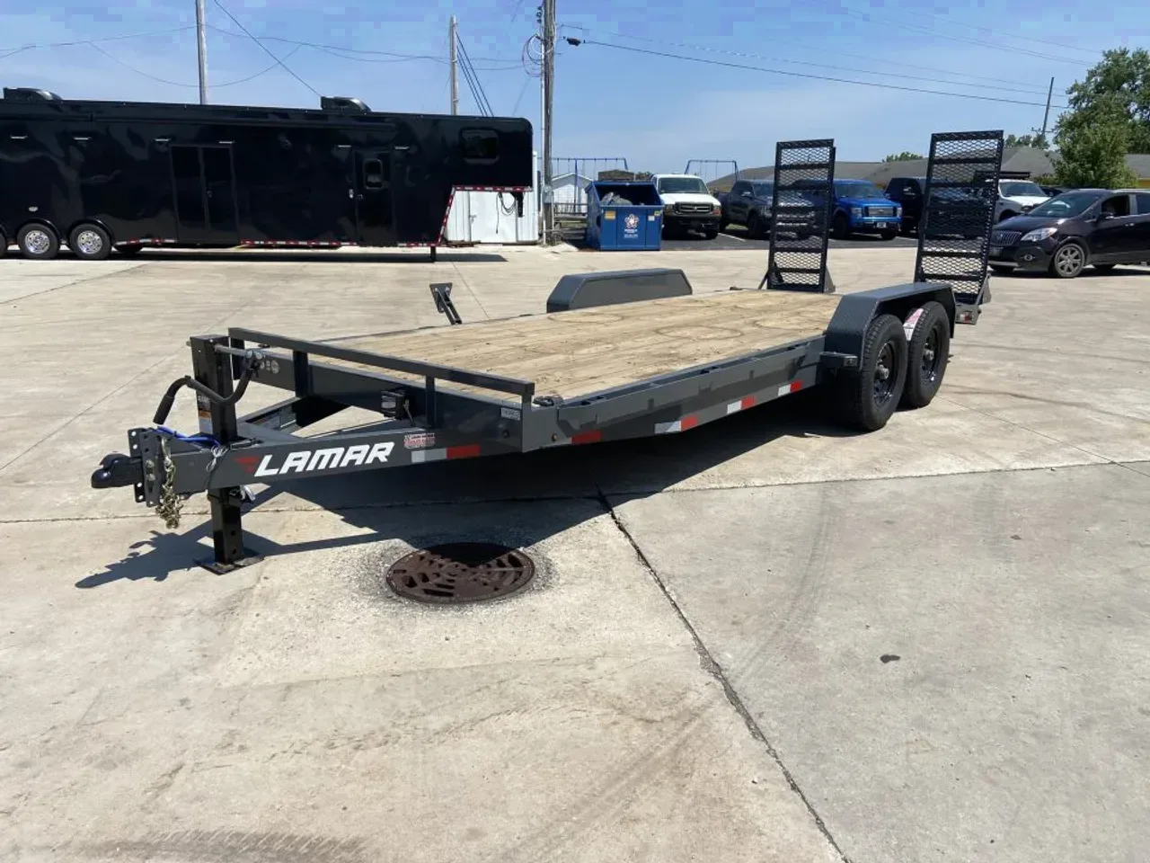 Lamar 83"X20' H6-14K Equipment Trailer