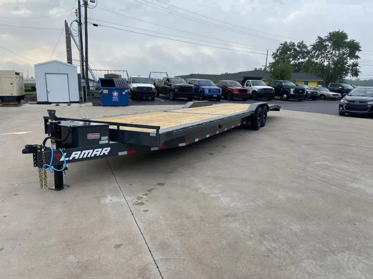 Lamar 102"x36' Equipment Trailer 14k