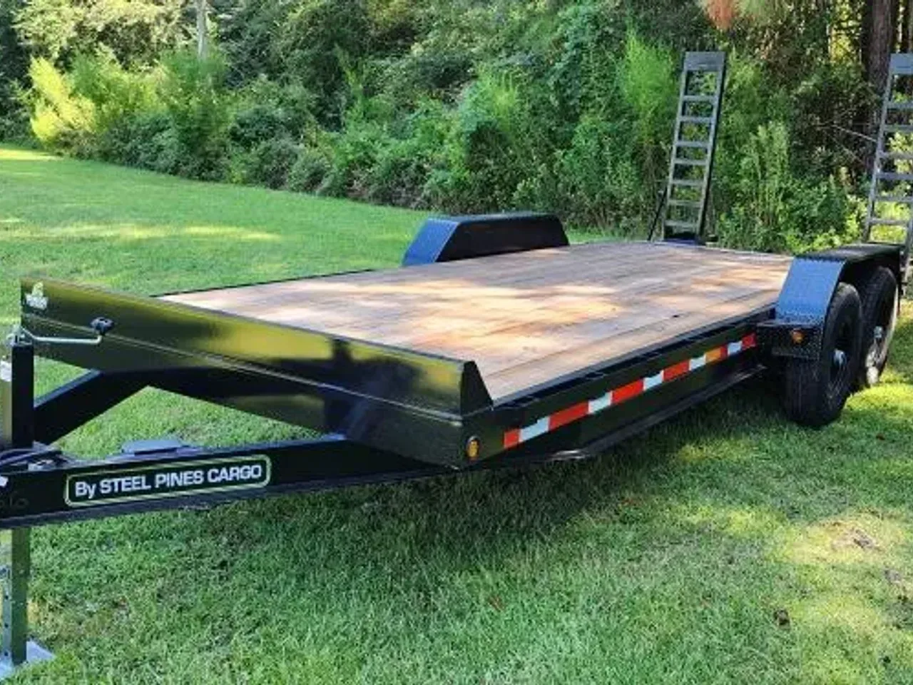2025 Steel Pines Cargo REX7X20 Equipment Hauler DLX Equipment Trailer