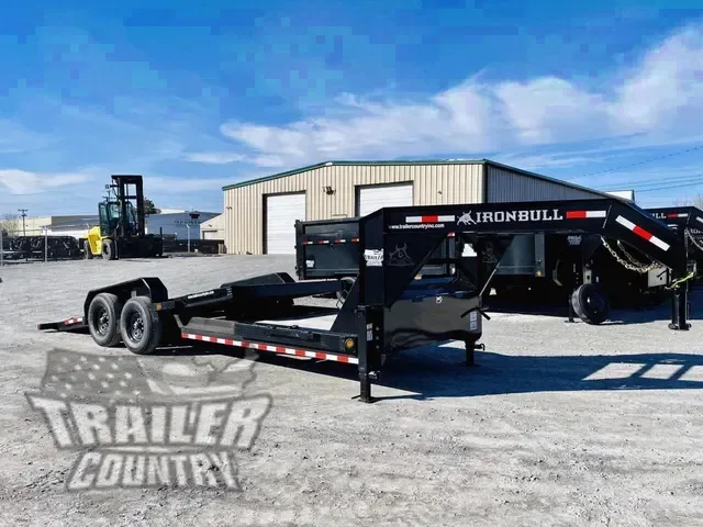 2026 NEW 7' x 22' (16'+6') Heavy Duty 14K Low Profile GN Tilt Deck Eq. Hauler Flatbed Trailer