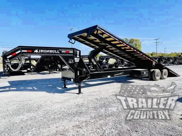 2026 NEW 8.5' x 32' Dual Tandem Axle Deck-Over 22k Heavy Duty Flatbed Equipment Hauler