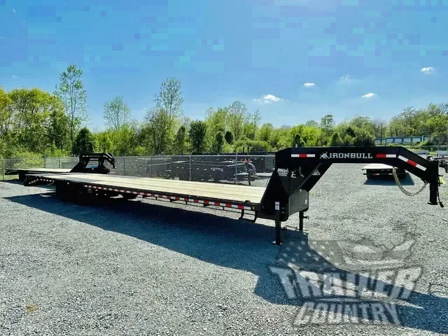 2026 New 8.5' x 40' (35'+5') GN Heavy Duty 24K Heavy Equipment Hauler Deckover Trailer