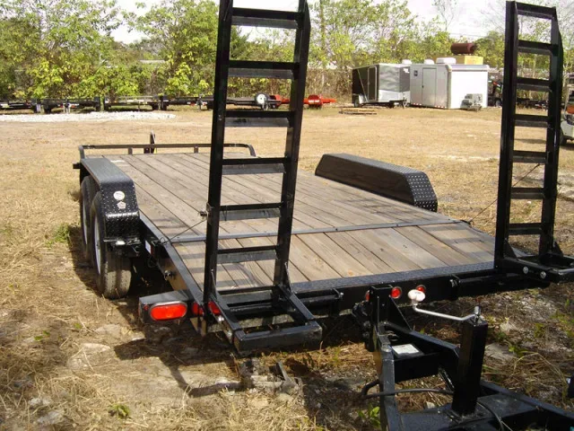 18ft Equipment Trailer Wood Deck-Dovetail