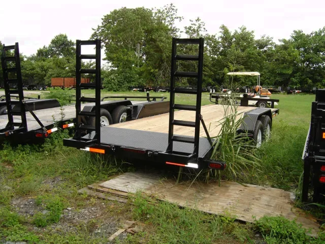 20FT 6T Equipment Trailer - Stand up Ramps