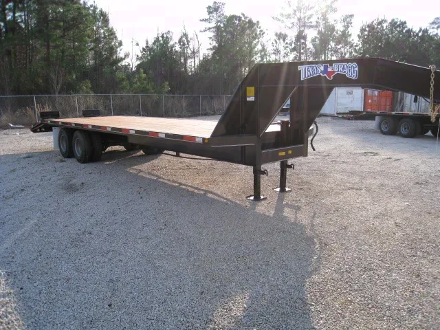25+5FT OVER THE WHEEL GOOSENECK FLATBED TRAILER