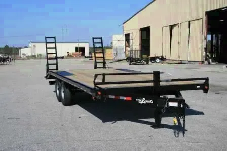 82 x 20 T/A 7000# Down 2 Earth Equipment Trailer