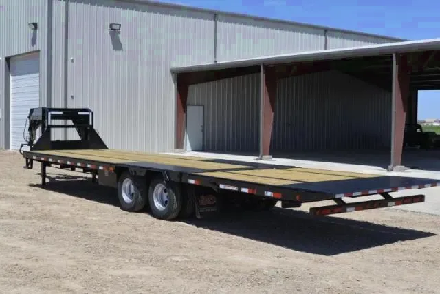 32+5ft Tandem Dual Axle Gooseneck