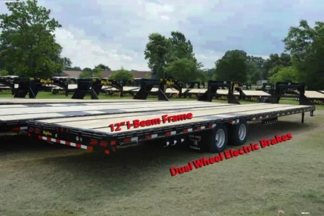 30ft  Heavy Duty Tandem Dual Axle Gooseneck