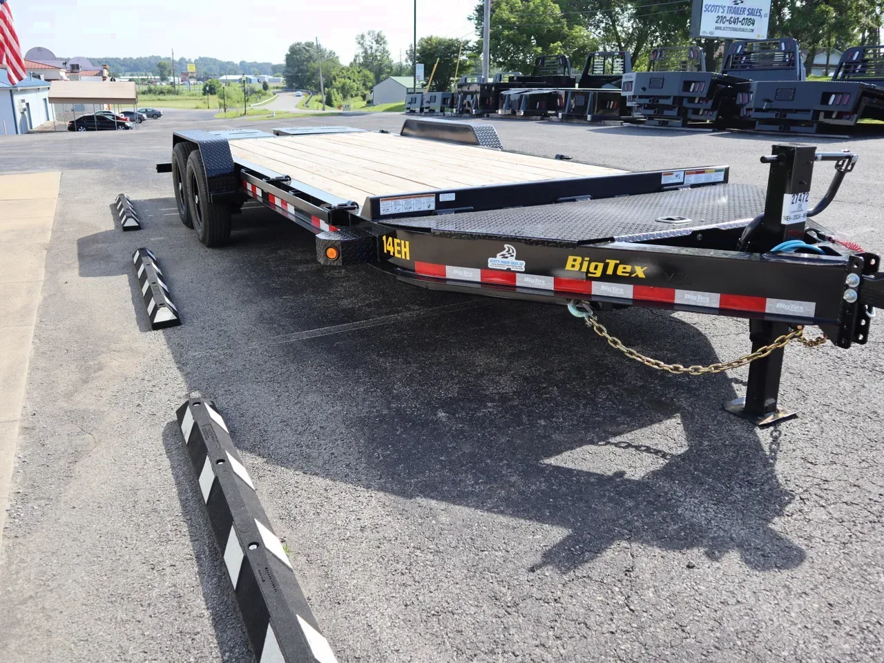 2026 Big Tex Trailers 20' Equipment Trailer w/ Mega Ramps