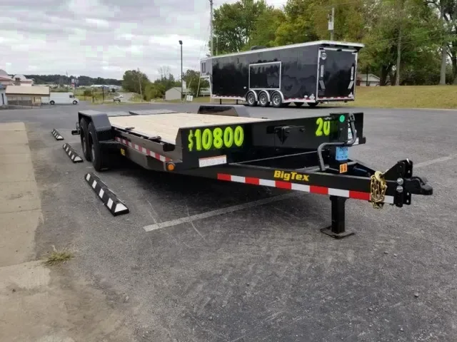 2024 Big Tex Trailers 16ET 20' Equipment Trailer w/ Mega Ramps