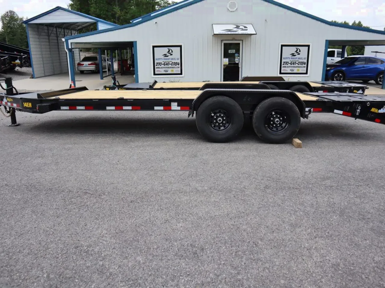 2027 Big Tex 14EH 20' Equipment Trailer w/ Mega Ramps