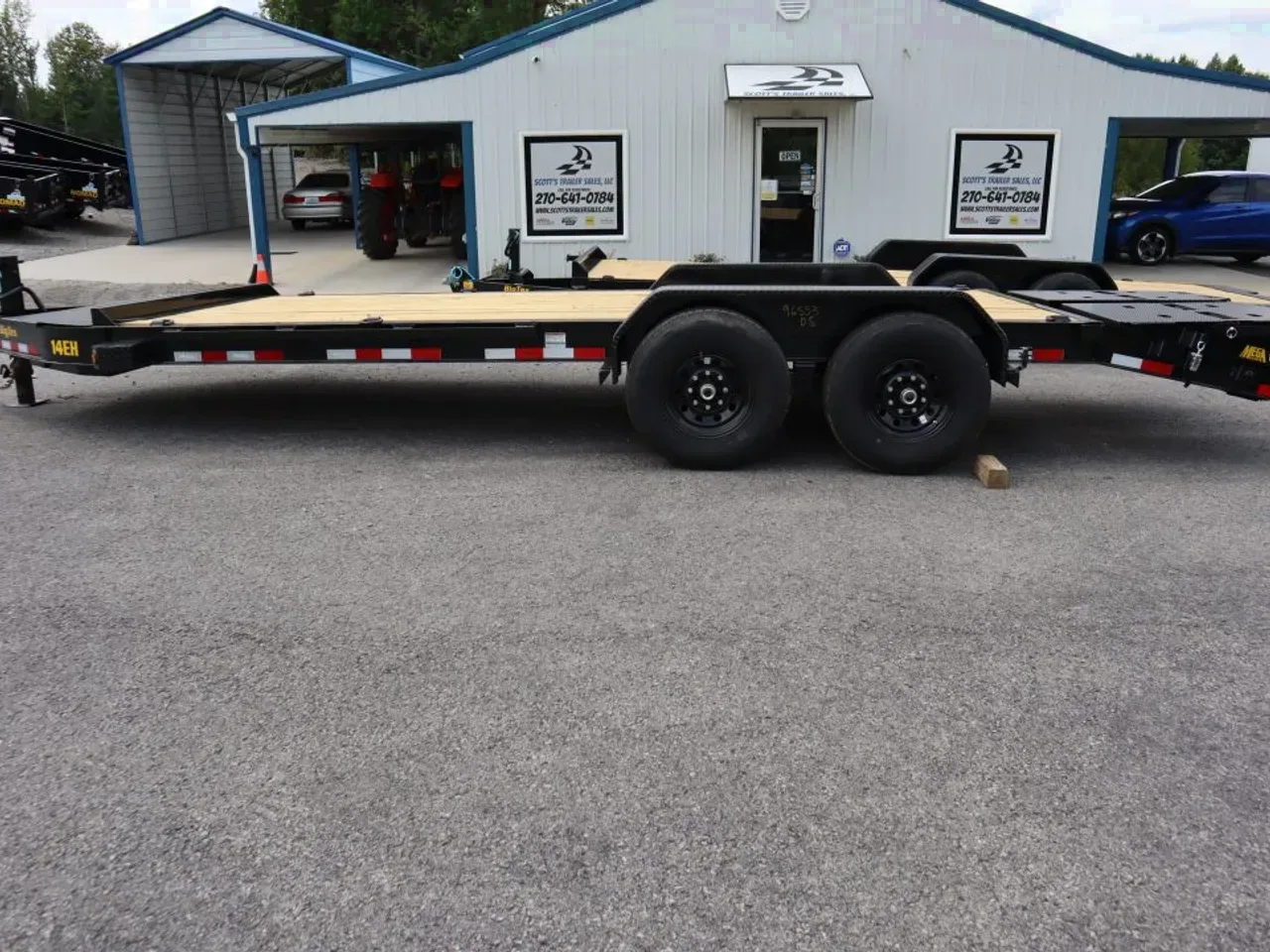 2027 Big Tex 14EH 20' Equipment Trailer w/ Mega Ramps