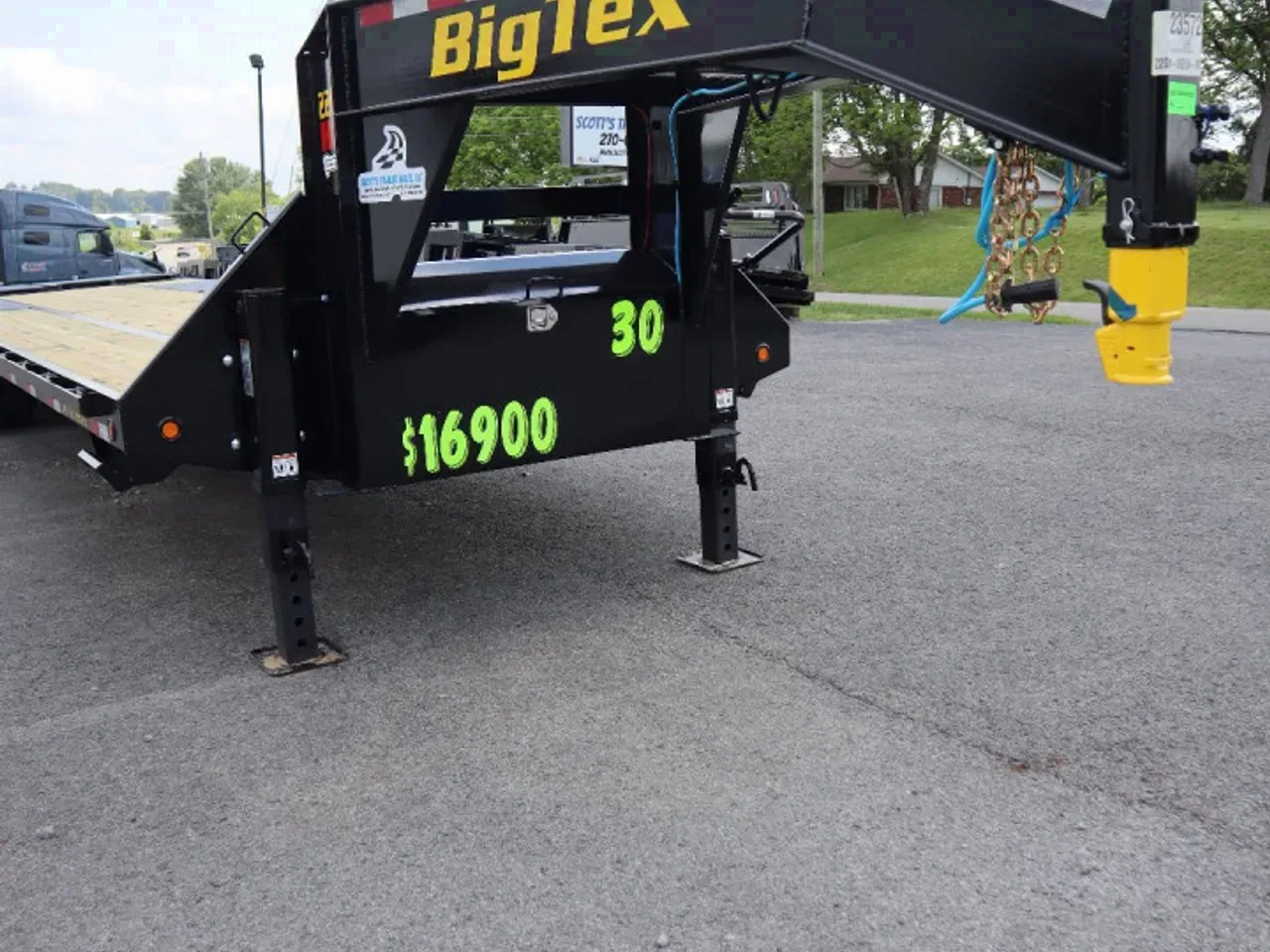 New 2026 Big Tex Trailers 22GN 30+5 Flatbed Trailer
