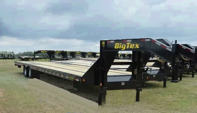 30ft FLATBED TRAILER GN LOW PROFILE