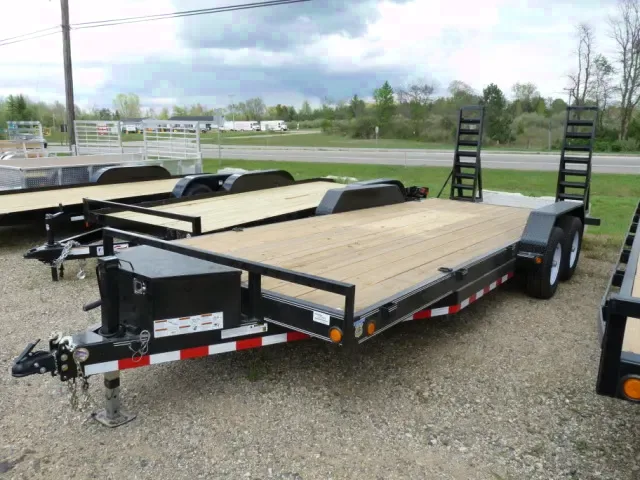 20ft Bumper Pull TA Equipment Trailer