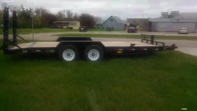 20ft Tandem 7000lb Axle Equipment Trailer