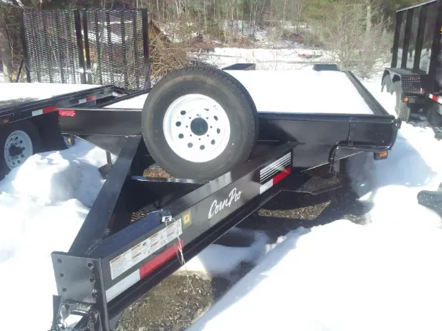 25 + 5ft  flat bed pintle hitch trailer