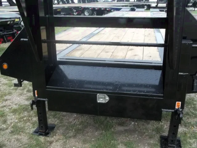 GN-28+5ft W/10K Axles Flatbed Trailer