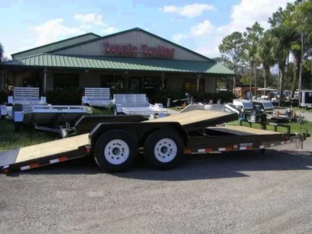 2024 PJ Trailers 6" Channel Equipment Tilt (T6) 20'