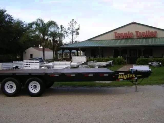 2024 Big Tex 20' Bumper Pull Flatbed Trailer - Houston, TX