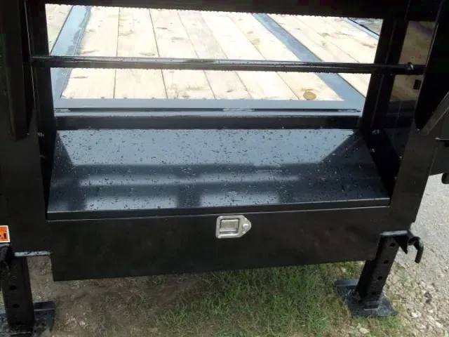 25+5ft Deckover Dovetail Gooseneck Flatbed Trailer