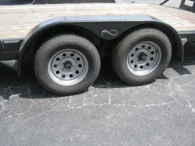 18ft  Equipment Trailer w/2-3500lb Axles