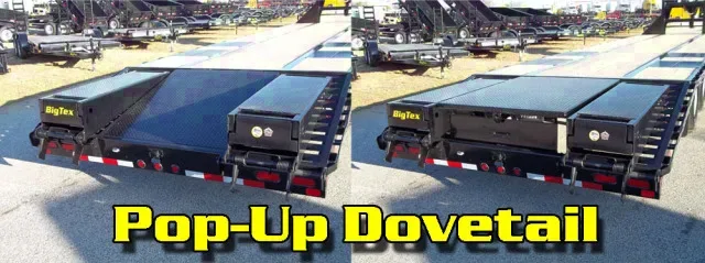 35ft Deck 5 Foot Dovetail with Center pop-up