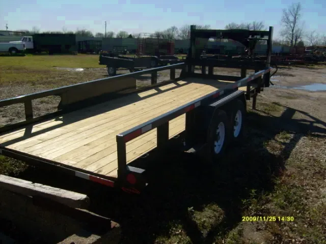 20ft Gooseneck Lowboy Equipment Trailer