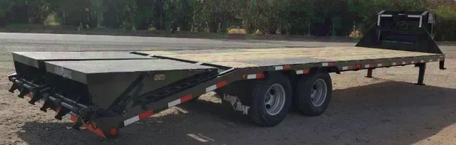 30ft Low-Pro Gooseneck Flatbed Trailer (25+5)