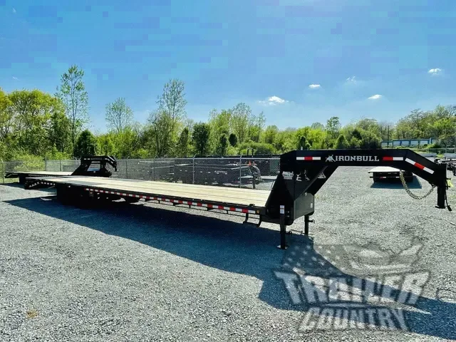 2026 New 8.5' x 40' (35'+5') GN Heavy Duty 24K Heavy Equipment Hauler Deckover Trailer