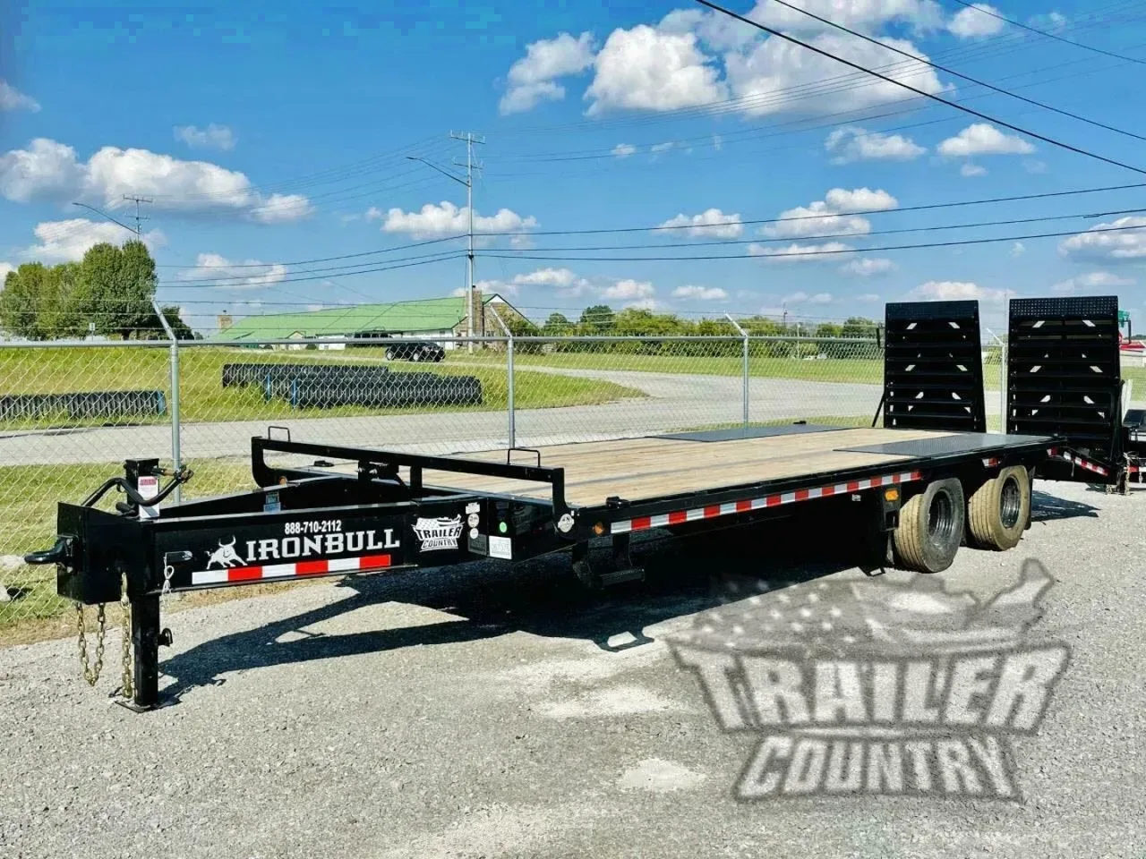 2026 New 8' x 30' Heavy Duty 24K Heavy Equipment Hauler Trailer w/ Rampage Ramps