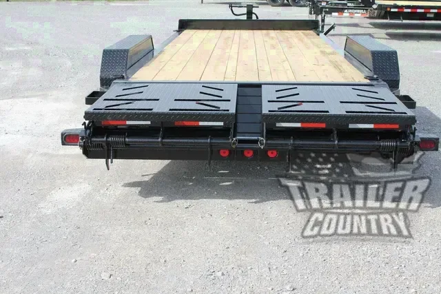 2026 NEW 7' x 22' (19' +3') Heavy Duty 14K Heavy Equipment Trailer w/ Rampage Ramps