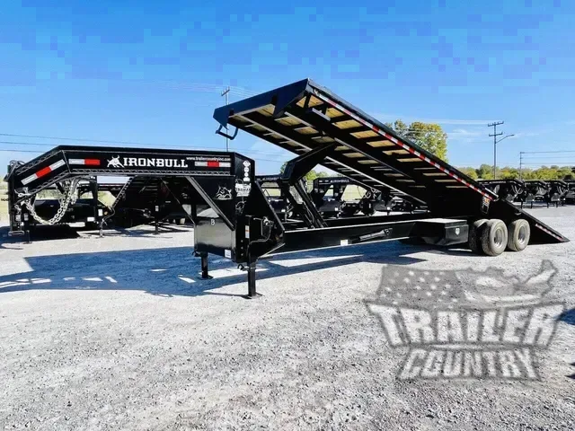 2026 NEW 8.5' x 32' Dual Tandem Axle Deck-Over 22k Heavy Duty Flatbed Equipment Hauler